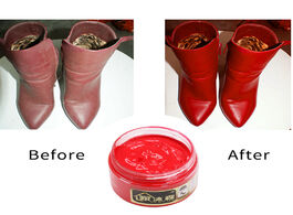 Foto van Huis inrichting red leather repair paste 50ml shoe cream paint for car seat sofa handbags scratch cr