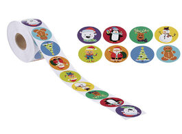 Foto van Kantoor school benodigdheden 50 500pcs christmas sticker 8 designs pattern cartoon for kids toys gif
