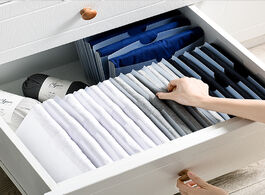 Foto van Meubels fast clothes fold board clothing organization system shirt folder travel closet drawer stack