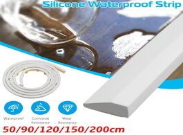 Foto van Bevestigingsmaterialen bathroom water stopper silicone retaining strip waterproof kitchen sink basin