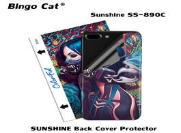 Foto van Telefoon accessoires 50pcs sunshine back cover protector sticker film for ss 890c cutting machine po
