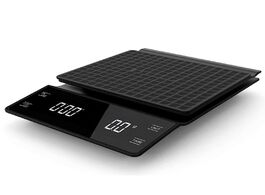 Foto van Huis inrichting hand drip coffee scale 0.1g 3kg precision sensors kitchen food with timer include wa