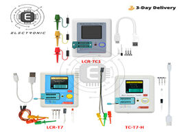 Foto van Gereedschap tc t7 h tcr lcr tc1 transistor tester multimeter colorful display for diode triode mos p