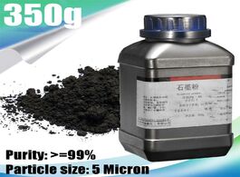 Foto van Gereedschap 350g non toxic black graphite powder military grade 5 micron fine 99.9 new high quality