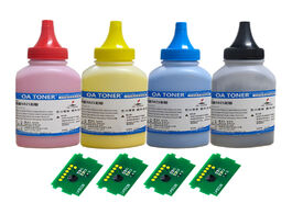 Foto van Computer 4 colors set toner powder compatible for tk 5223k kyocera ecosys p5021cdn p5021cdw m5521cdn