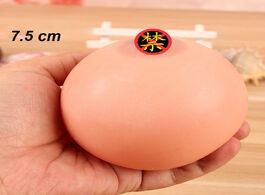 Foto van Speelgoed 7.5cm squishy toy breast relieves stress adults anxiety attention practical antistress jok