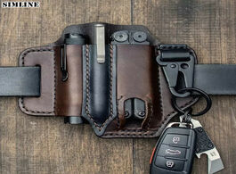 Foto van Tassen tactical multifunction belt waist bag holster edc portable tool storage for knife pen hunting
