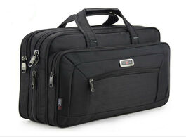 Foto van Tassen high capacity business men s laptop handbags 15.6 inch top quality briefcase brand shoulder c