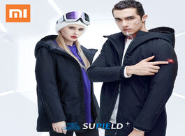 Foto van Huishoudelijke apparaten xiaomi supield smart heating down jacket usb infrared electric goose coat h