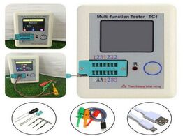 Foto van Beveiliging en bescherming lcr tc1 colorful 3.5inch tft screen multifunctional tester capacitor trio