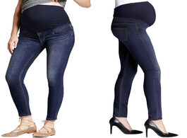Foto van Baby peuter benodigdheden woman maternity jeans leggings pregnant pants justable waist slim women pr