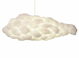 Foto van Lampen verlichting cloud lamp nordic style creative art silk lighting children s club engineering re