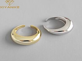 Foto van Sieraden xiyanike korean simple 925 sterling silver handmade rings for women wedding couple creative