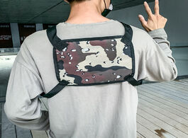 Foto van Tassen chest bags for men 2020 nylon waist street hip hop tactical rig bag male vest packs fashion p