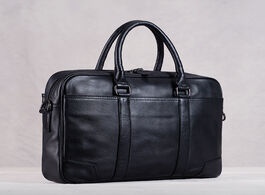 Foto van Tassen genuine leather casual men handbag man briefcase business shoulder large capacity crossbody 1