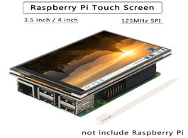 Foto van Computer 4 inch 3.5 touch screen for raspberry pi 4b 3b 125mhz spi lcd display raspbian ubuntu kali 