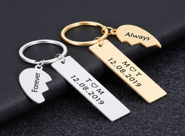 Foto van Sieraden a pair couple keychain gifts for husband wife boyfriend girlfriend valentines customized da