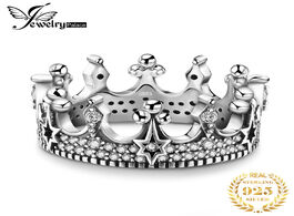 Foto van Sieraden jewelrypalace vintage gothic cubic zirconia tiara crown ring 925 sterling silver