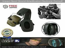 Foto van Beveiliging en bescherming outdoor sports anti noise impact sound amplification electronic shooting 