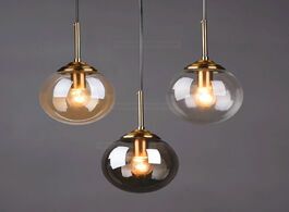 Foto van Lampen verlichting nordic modern glass ball wall lamps led vintage mirror beside bedroom light livin