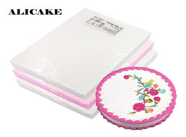 Foto van Huis inrichting 100pcs edible wafer sheet paper thicken 0.3 0.65mm print cake decoraion baking tools