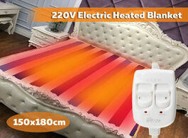 Foto van Huishoudelijke apparaten 150x180cm 220v automatic electric heating thermostat throw blanket double b