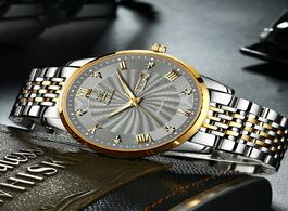 Foto van Horloge men mechanical watch top brand olevs luxury business watches casual sport waterproof automat