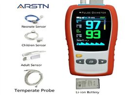 Foto van Schoonheid gezondheid 2.8 tft handheld pulse oximeter neonate child adult medical heart rate monitor