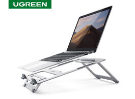 Foto van Computer ugreen laptop stand adjustable for macbook portable foldable riser notebook 10 16 inches