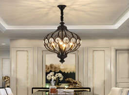Foto van Lampen verlichting modern crystal chandelier lighting for kitchen bedroom art deco e14 led chandelie