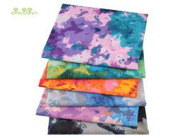 Foto van Huis inrichting multi camouflage series printed plain cotton fabric diy sewing quilting for baby chi