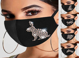 Foto van Baby peuter benodigdheden headband 1pc women s mask masques fashionable hot diamond printing mascari