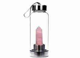 Foto van Huishoudelijke apparaten portable size funny natural crystal point healing obelisk wand elixir quart