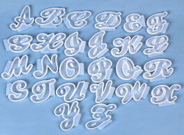 Foto van Sieraden snasan silicone mold 26pieces english letters pendants crafts jewelry making tool epoxy res