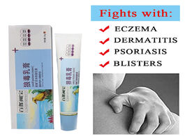 Foto van Schoonheid gezondheid eczema cream therapy psoriasis itch relief dermatitis rosacea shingles natural