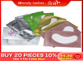 Foto van Schoonheid gezondheid eye pads 50 pairs under eyelash lint free patches for eyelashes extension supp