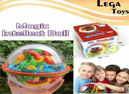 Foto van Speelgoed 929a puzzle magic intelligence ball 3d maze educational toys 100 levels original game chil