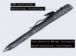 Foto van Beveiliging en bescherming edc tool led stroberechargeable tactical pen multi function self defense 