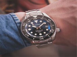 Foto van Horloge proxima mens automatic mechanical watches luxury business stainless steel waterproof wristwa