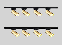 Foto van Lampen verlichting zerouno led track light aluminum ceiling rail tracking lighting spot spotlights r