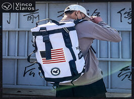Foto van Tassen multipurpose men s travel backpack large capacity male sports backpacks trend brand fashionab