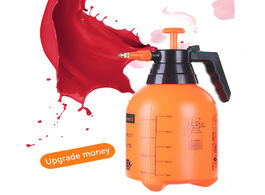 Foto van Gereedschap 2l pneumatic automatic sprayer orange bottle watering pot garden sprinkler pressure spra