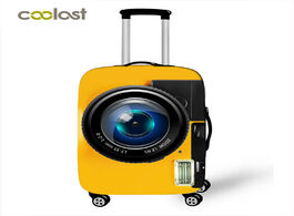 Foto van Tassen camera pattern print luggage protective covers travel accessories elastic anti dust suitcase 