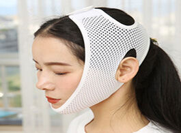 Foto van Schoonheid gezondheid breathable v face cheek lift up band thin mask reduce double chin line shaping