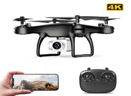 Foto van Speelgoed drone 4k profesional with camera wifi fpv rc quadrocopter drones aerial photography ultra 