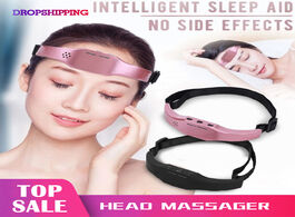 Foto van Schoonheid gezondheid electric head massager sleep monitor migraine relief insomnia therapy release 