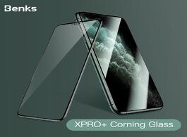 Foto van: Telefoon accessoires benks corning hd glass 3d xpro full cover screen protector tempered for iphone 