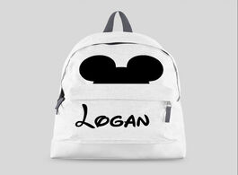 Foto van Baby peuter benodigdheden personalised boys character backpack with any name kids children teenagers