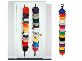 Foto van Huis inrichting 8pcs adjustable cap organizer door back storage hanging strip rack baseball holder c