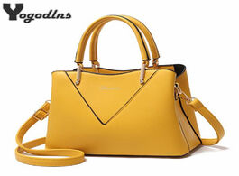 Foto van Tassen elegant casual female bag solid top handle handbags brands 2020 designer women messenger shou